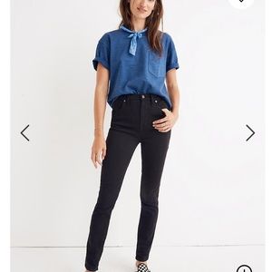 NWT Madewell 10” High-Rise Skinny Petite Jeans